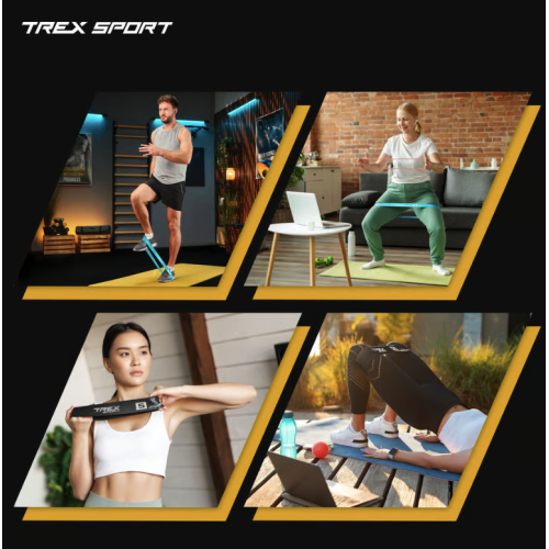 Резинка для фитнеса  Trex Sport TX-065RBV 1-18 кг - фото №12